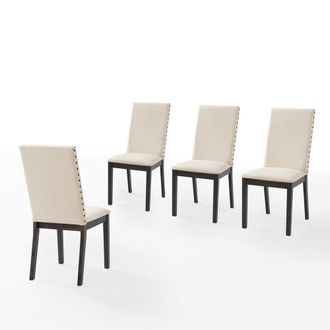 Crosley Furniture Hayden 4-Piece Upholstered Dining Chair Set