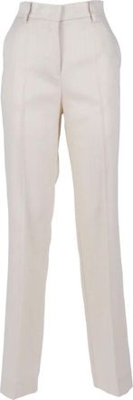 Ermanno Scervino Pantalone - Dames - Wijde Broeken - Beige - S - Broeken