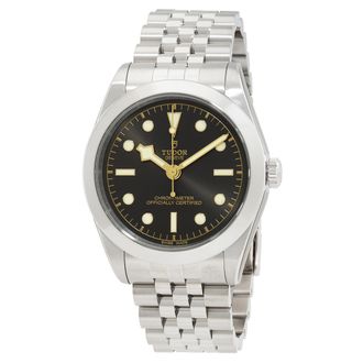 Tudor Pre-owned Tudor Black Bay Automatic Chronometer Black Dial Mens Watch M79660-0001