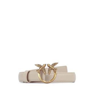 Pinko Belts, female, Beige, Size: S Love Berry H2 Belt
