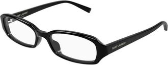 Saint Laurent Erin Optisch Montuur - unisex - Brillen - Zwart - 52 MM - Nylon - Accessoires