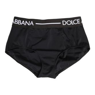 Dolce & Gabbana Bottoms, female, Black, Size: XS Coulotte Panty