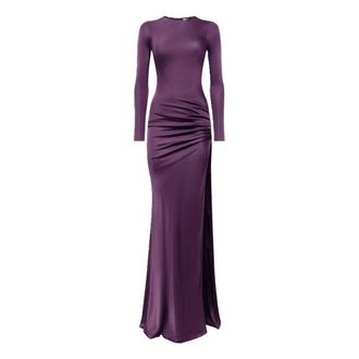 Giuseppe Di Morabito Dames, Jurken, Paars, Maat: L Viscose