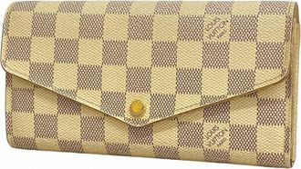 Louis Vuitton White Long Wallet (Bi-Fold) (Pre-Owned)