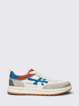 Premiata Nous Suede and Mesh Sneakers