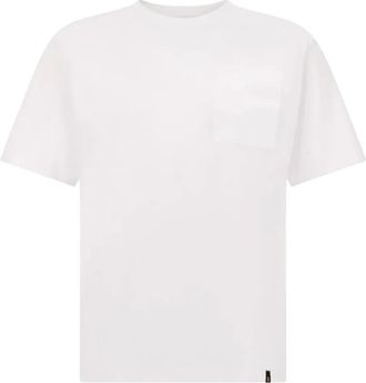 Boggi Milano T-shirt in piqué - Bianco