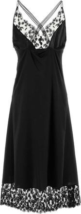 Fendi Nero Exterior: Silk Abiti Dress