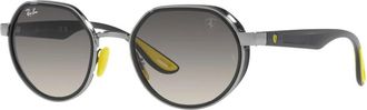 Ray-Ban Gunmetal Grey Shaded Zonnebril RB 3703M - unisex - Zonnebrillen - Grijs - 51 MM - Accessoires