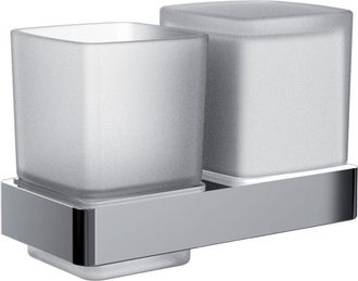 Emco Emco - Portavasos Y Dispensador De Jab&oacute;n L&iacute;quido Cromado