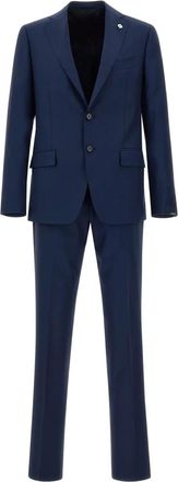 Lardini Completo in lana - Blu