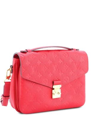 Louis Vuitton Pochette Metis Monogram Empreinte Leather crossbody bag - Rood