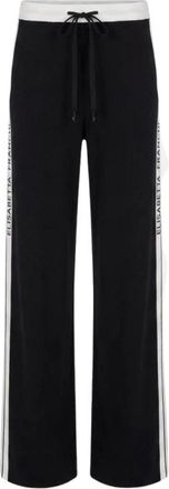 Elisabetta Franchi Mujer, Pantalones, Negro, Talla: L