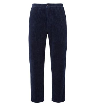 Emporio Armani Dark Navy Corduroy Trousers
