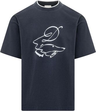 Dr&ocirc;le de Monsieur Uomo, Top, Blu, S, new