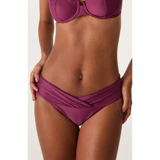 Vix Beta Bikini Bottoms in Purple at Nordstrom, Size X-Large