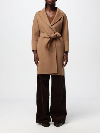 Max Mara Coat S MAX MARA Woman color Camel