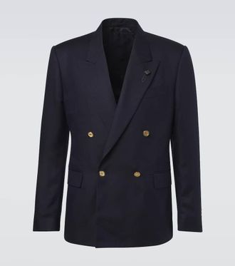 Lardini Blazer in lana, cashmere e seta