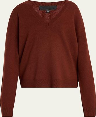 Nili Lotan V-Neck Cashmere Sweater