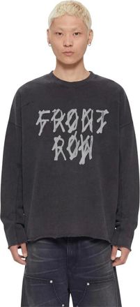 44 Label Group Tops, Heren, Zwart, M, Katoen, Klassiek Long Sleeve