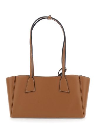 Hidesins Womens Shoulder Bag Brown Leather