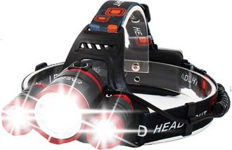 Trade Shop Trade Shop - L&aacute;mpara De Antorcha Led Recargable Led 3 Led Cree T6 R5 Rj3000 5000 Lumen