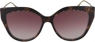 Fendi Sunglasses, unisex, Multicolor, Size: 57 MM Baguette Sunglasses