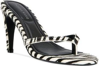 Azalea Wang Lewis Sandal in White Multi at Nordstrom, Size 6.5