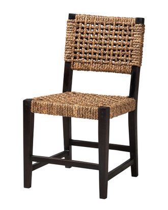 Baxton Studio Alise Modern Bohemian Mahogany Dining Chair