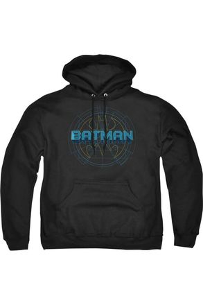 Gildan Batman Bat Tech Logo Adult Pull Over Hoodie / Hooded Sweatshirt
