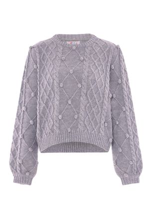 Izia Jumper Dames grijs melange