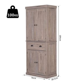 HOMCOM Kitchen Pantry - HOMCOM | TJ Hughes