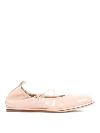 Simone Rocha Heart Toe Lace-Up Ballerina