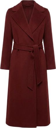 Max Mara Dames, Mantels, Rood, Maat: M