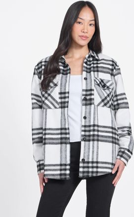 Guess Felice Plaid Flannel Shirt