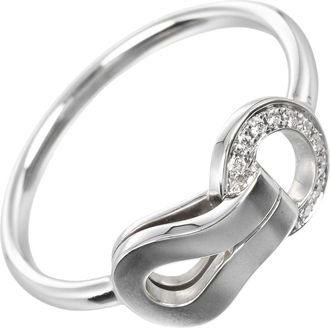Cartier White Gold White Gold (18K) Band Ring (Pre-Owned)