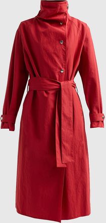 Proenza Schouler Corey Belted Trench Coat