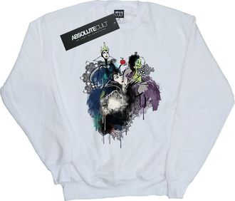 Disney Dames/Dames Schurken Sweatshirt (Wit)