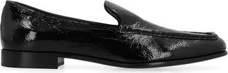 Prada Lamsleren Loafer Schoen - Dames - Loafers - Zwart - 40 EU - Leer - Schoenen