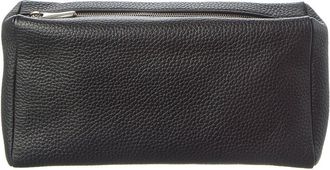 The Row Leather Clutch
