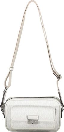 Michael Kors Stijlvolle Crossbody Tas met Kaartsleuven - Dames - Schoudertassen - Wit - ONE Size - Polyester - Tassen