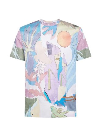 Paul Smith Mens Collage Print Tshirt