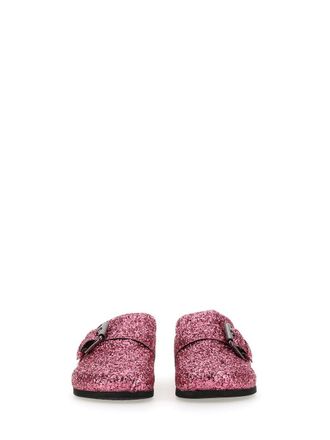 Philosophy di Lorenzo Serafini Glitter-Finish PVC Sandal - Pink
