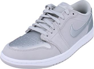 Nike Air Jordan 1 Retro Low OG Mens Trainers - Silver - Size UK 11.5