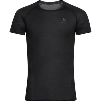 Odlo Heren Crew Neck Slim T-Shirt (Zwart)