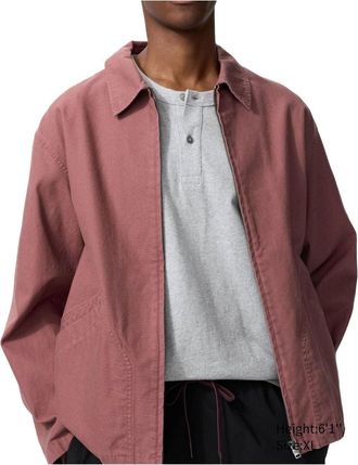 Uniqlo Uniqlo Zip Up Blouson Pink 484249-12