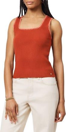 Scotch & Soda Embroidered Trim Sweater Tank in Picante at Nordstrom Rack, Size X-Small