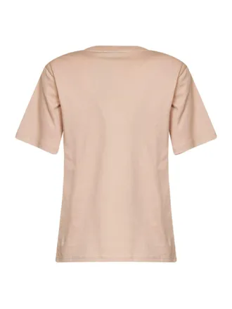 Max Mara Embroidered Butterfly T-Shirt - Pink