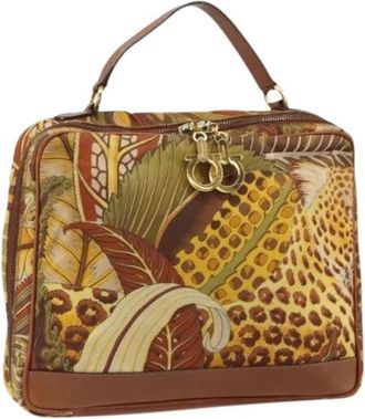 Ferragamo Pre-owned Nylon Handbag - Dames - Vintage Handtas - Veelkleurig - ONE Size - Nylon - Vintage