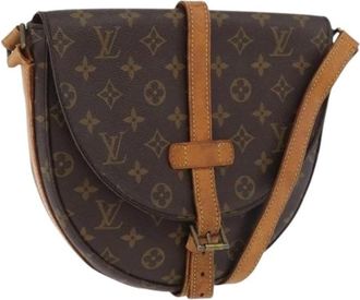 Louis Vuitton Pre-owned Cross Body Bags, female, Brown, Size: ONE SIZE Pre-owned Chantilly MM Shoulder Bag