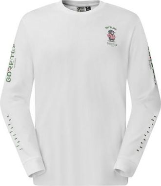 Picture Picture X GTX L/S Tee Longsleeve f&uuml;r Herren | grau/wei&szlig;